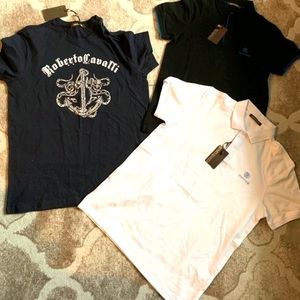 Roberto Cavalli polo tops